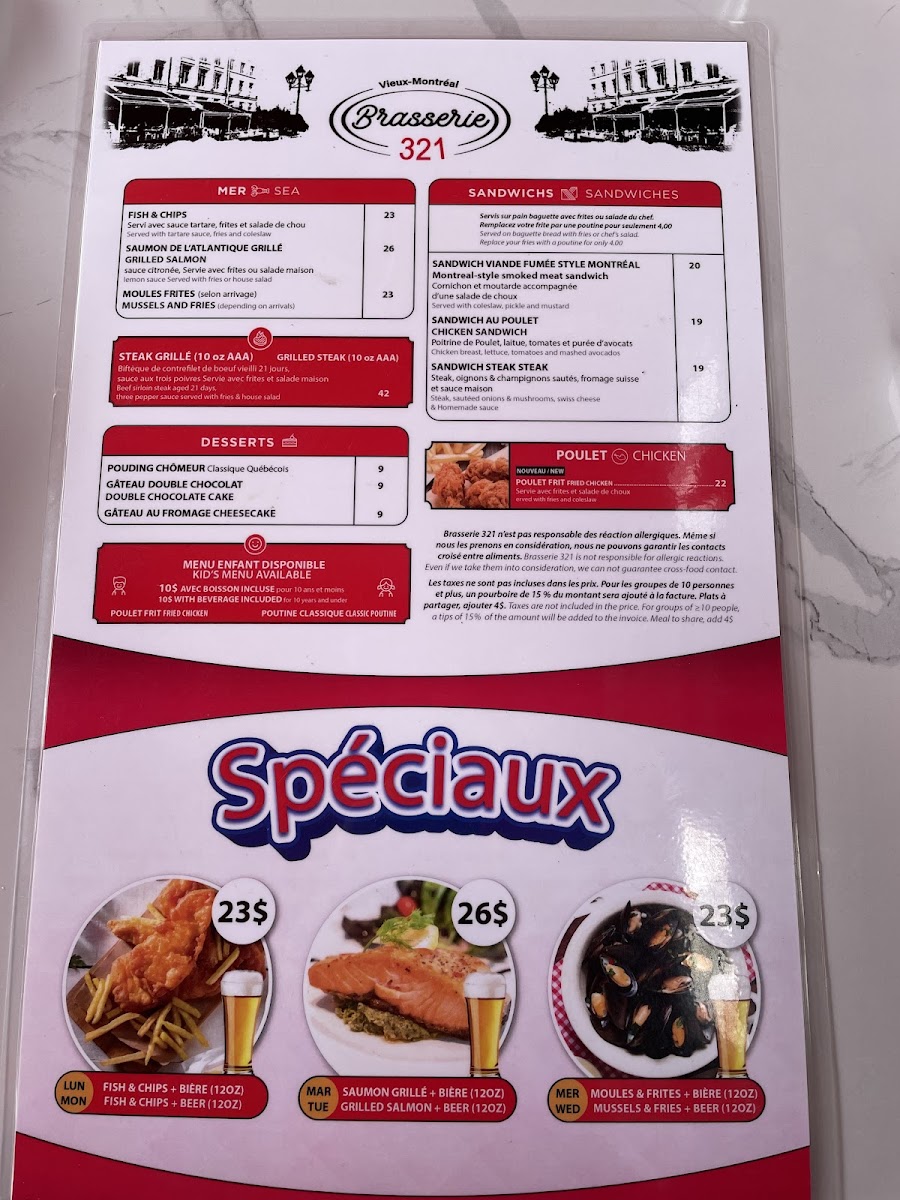 La Grande Terrasse Menu - Image 3